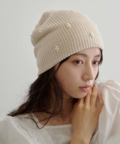 AMIKO's select】 レース花柄ビーニー | w closet(ダブルクローゼット