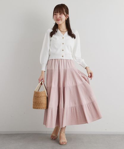 La boutique BonBon クールタッチUVクロップドカーディガン La boutique BonBon｜クールタッチUVクロップドカーディガン