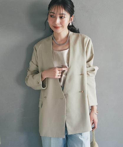 専用です❣️La boutique BonBon ロングコート　ロングアウター 低身長サイズあり】ダブルフェイス2WAYロングコート | La