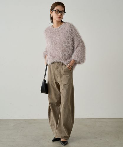 人気アイテムに新色登場！】シャギーニット | LOUNGEDRESS