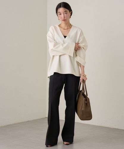 rollo ラウンジドレス ブラウス ラウンジドレス Loungedress ブラウス （BK） - ファッション