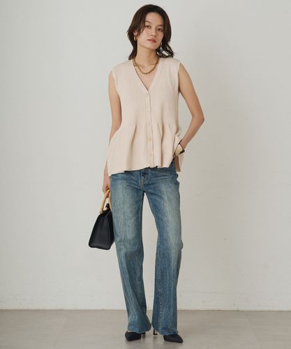 新品　Loungedress ペプラムニット　ラウンジドレス　ブラック 新品 Loungedress ペプラムニット ラウンジドレス ブラック