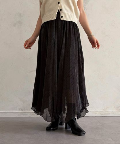再入荷】Tulle docking sheer skirt | Pasterip(パセリ)レディース