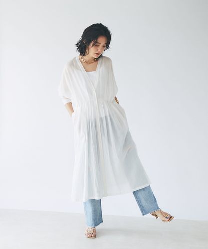 ◆Kenneth Lady シアーシャツワンピース ◇Kenneth Lady シアーシャツワンピース ワンピース