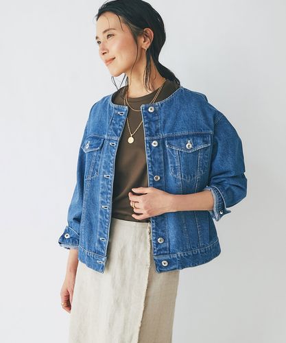 美品✨リヴドロワ　デニムジャケット　Gジャン　インディゴブルー　フリー（M相当） Levi's デニムジャケット gジャン Levi's/リーバイス TYPE I