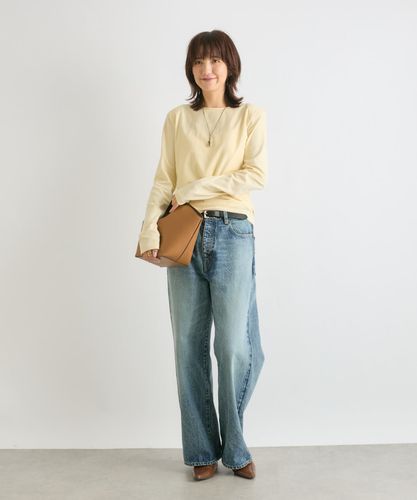 モコモコ RIVE DROITE OKAYAMA ベーシック デニムパンツ MONN.:.(モン