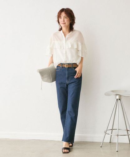 リヴドロワ　スリットデニム36 全骨格美脚見え！】slit DENIM | RIVE DROITE(リヴドロワ