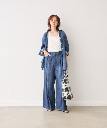 新品タグ付✨RIVE DROITE リヴドロワ チュニック シャツ ロング 新品タグ付✨RIVE DROITE リヴドロワ チュニック シャツ ロング
