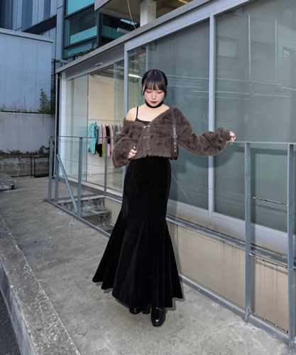 Mavie..7】バックレースUPマーメイドスカート | Remind me and forever