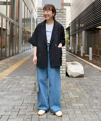 パルクロ限定(ponてら企画)テックリネン半袖シャツジャケット 販売後即完売!】(PONてら企画)テックリネン半袖シャツ