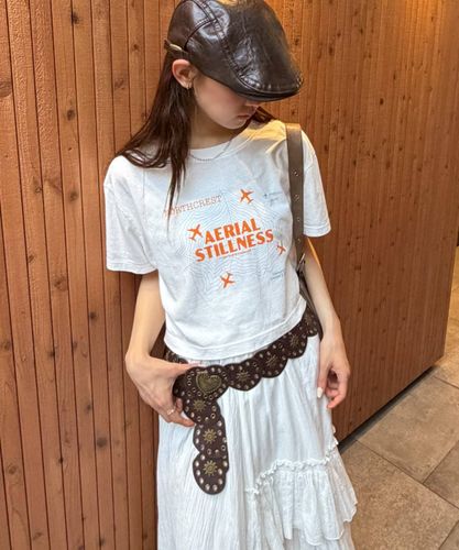 ピグメントプリントTシャツ 夏服 | w closet(ダブルクローゼット