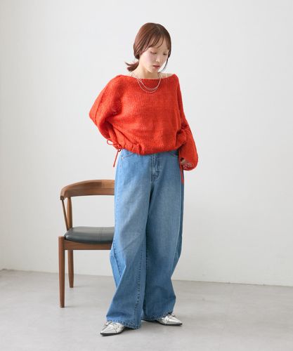 WCLOSET ダブルクローゼット パンツ w closet パンツ 「2サイズ展開」スラックスワイドパンツ