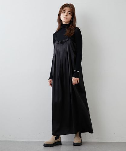 【新品】 Col pierrot ホルターネックサテンドレス Deuxieme Classe（ドゥーズィエムクラス）の「Col Pierrot