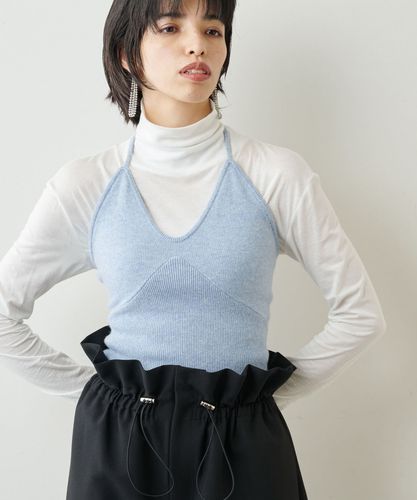 エクストリームカシミア　extreme cashmere キャミソール　ライム エクストリームカシミア extreme cashmere キャミソール ライム