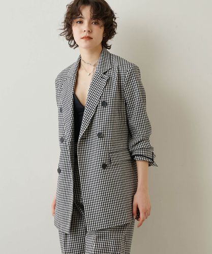 新品タグ付　Whim Gazette チェック　ロングシャツ　ジャケット WGZ1031307A0006_1.jpg
