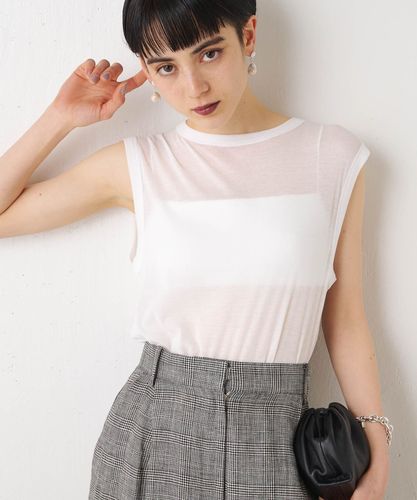 新品未使用　Whim Gazette　コットンシフォンノースリーブコンビネゾン WGZ1031406A0012_1.jpg