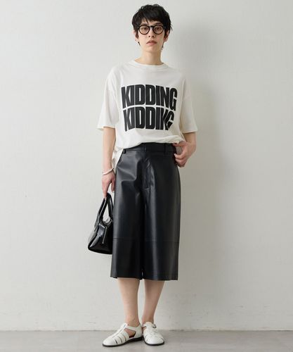 レザーハーフパンツ | Whim Gazette(ウィム ガゼット)レディース | PAL