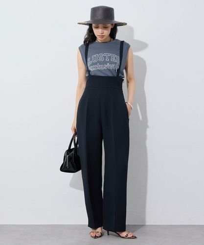 サスペンダーフォルムパンツ カラー：ブラック サイズ：38 WGZ1061602A0003_3d1fe81c92f2d1