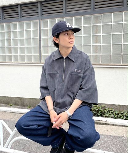 【VETEMENTS】グリーン オーバルロゴクロップドボクシーフーディ WWZ2011304A0001_1.jpg