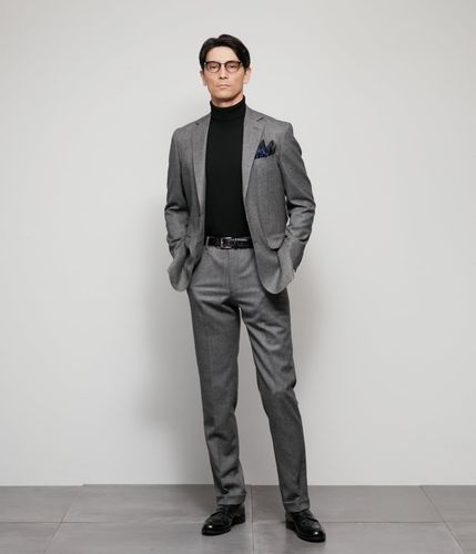 BRIEFING 2024モデル 薄手 撥水 ストレッチ ジャケットXL(LL) 撥水・ストレッチ・防シワ】BUNGY CLOTH オルタネイトストライプ