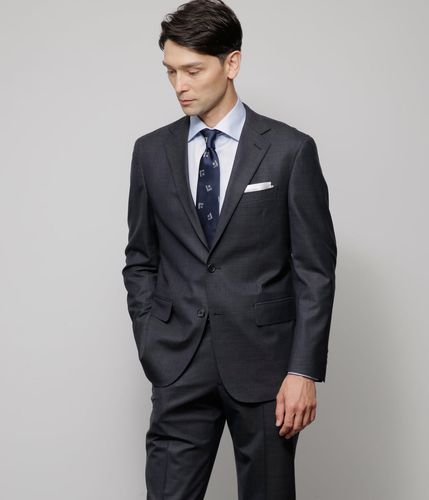 ストレッチ】PREMIUM ミルドチェック ジャケット(セットアップ対応