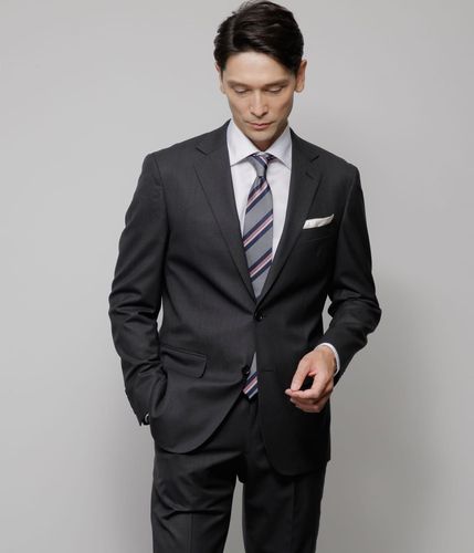 ストレッチ】PREMIUM ミルドチェック ジャケット(セットアップ対応