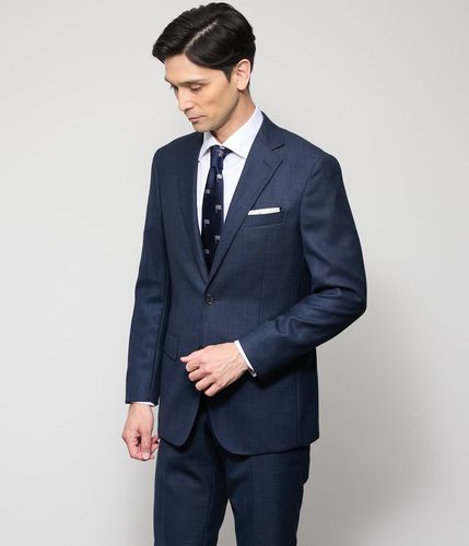 カシミヤ混 ウィンドウペイン ジャケット(11193206-2024