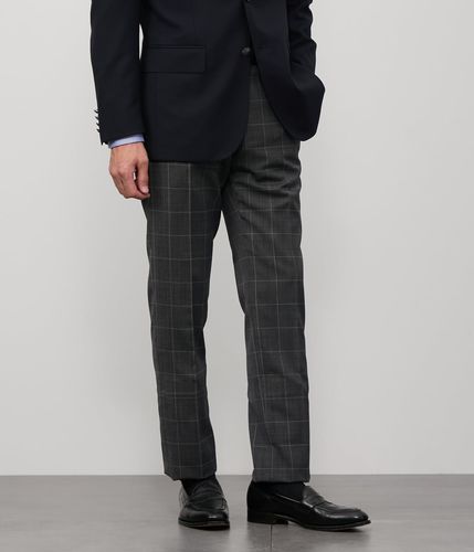 防シワ・撥水】TRAVEL COMFORT ジオメトリックウィンドウペイン