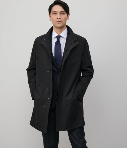 美品/L/カシミヤブレンド】ニューヨーカー ダッフルコート ネップ