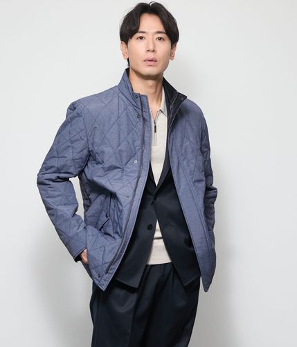 ジャケット・アウター taru 撥水】メランジ調タフタ キルティングアウター(11446803-2025