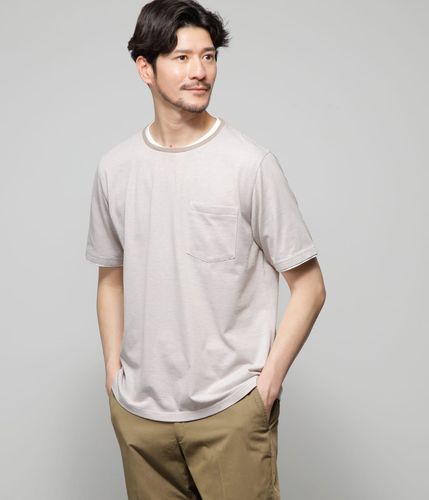 美品ボーダーズTシャツ レイヤード ミジンボーダー 天竺Tシャツ(11612554-2024