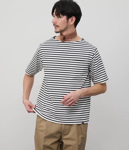 新品未開封 familiar ボーダー 半袖Tシャツ ファミリア 半袖Tシャツ トップス ボーダー柄 肩スナップ ベビー