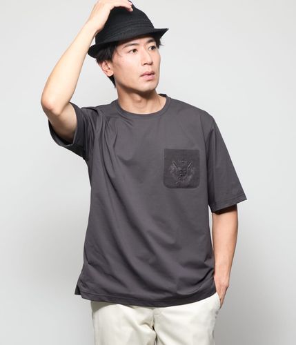 NY CARE FREE カラー 半袖ドレスTシャツ(15618663-2026)｜ファッション