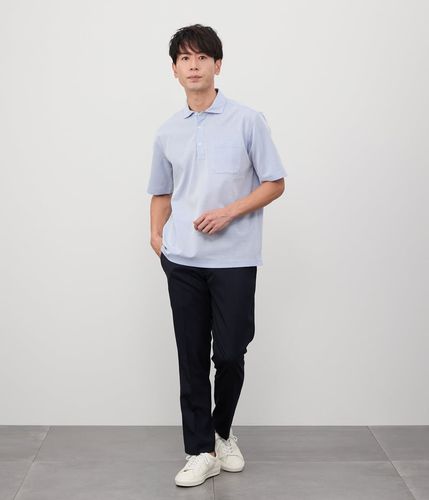 ストライプ ポロシャツ ベージュ ホワイト レディース '80s オーバーサイズ ストライプ ポロシャツ マルチ