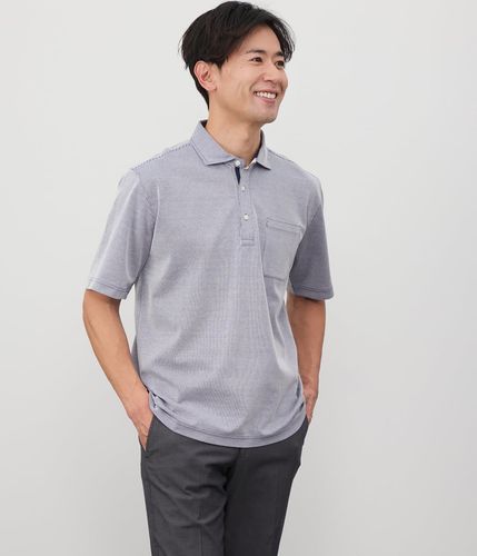 鹿の子 長袖ポロシャツ(15625662-2025)｜ファッション通販のNY.ONLINE