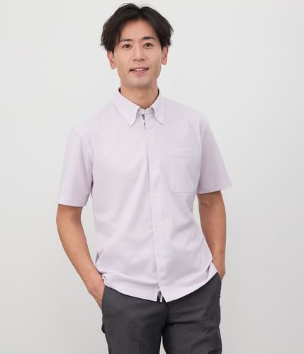 吸水速乾】COOL COMFORT サッカーストライプ ハーフジップ スタンド