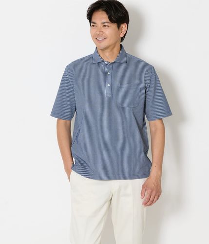 鹿の子 長袖ポロシャツ(15625662-2025)｜ファッション通販のNY.ONLINE