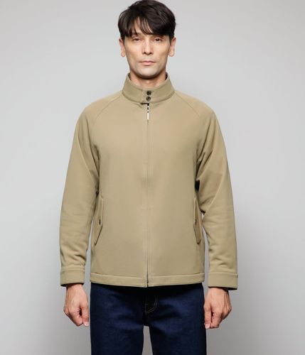   新品ブルゾンM ネイビー裏起毛定価¥25,000 裏起毛カットソージップアップブルゾン【大きいサイズ有】 通販