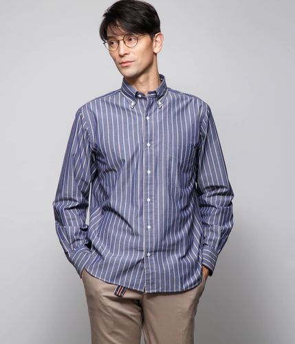 【2024AW/定価1.8万】ブイ buoy buoy *ORGANIC LIP-STOP アトリエシャツ*F墨黒コットン比翼ボタンギャザー(2-2502-485)【52C52】 AMBIDEX Store △○ORGANIC LIP-STOP アトリエSHIRT(F WHITE