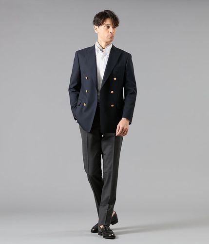 HERITAGE CLOTH トロピカル ダブルブレストブレザー(15128210-2026
