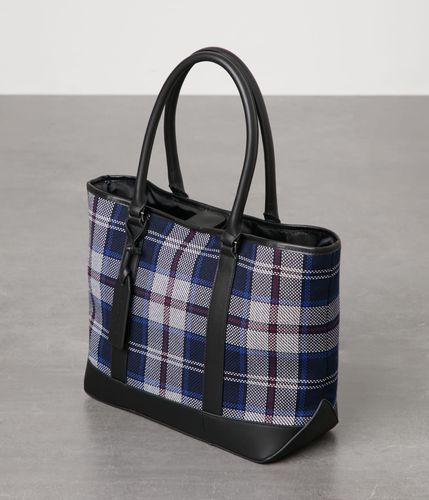 タータンチェック 横長トートバッグ(72928908-2026)｜ファッション通販
