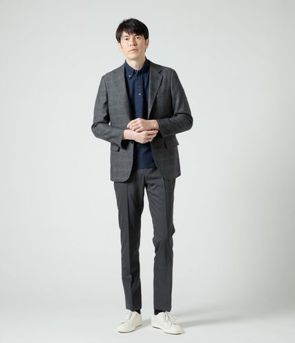 ウールラミー シャドーウィンドウペイン ジャケット(16192200-2024