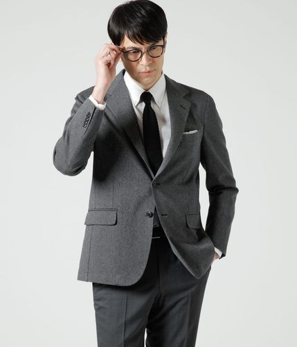 24SS 極美品✨パーリーゲイツ ストレッチダブルラッセルジャケット 紺 4 ストレッチ】ラッセル ジャージー ジャケット(16192201-2024