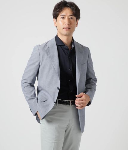 ウールラミー シャークスキン ジャケット(11192203-2024