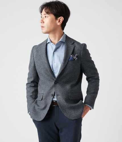 ラムウール ヘリンボーン ジャケット(16193184-2024)｜ファッション