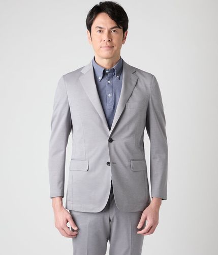 ウォッシャブル・接触冷感】ピンヘッド ジャージー ジャケット