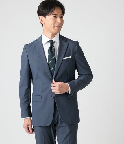 【実寸値XL相当 美品✨】トラディショナルウェザーウェア 紺ブレ 金釦 アンコン ストレッチ・防シワ】FLEXY ドライピンチェック ブレザー(16112161