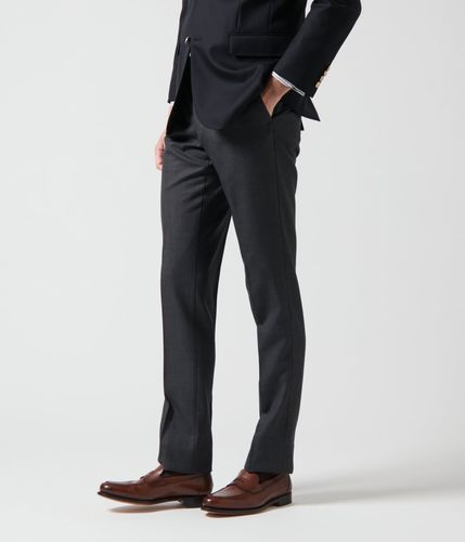 ミルドテトロンウール ミックス千鳥 スラックス(16229102-2023