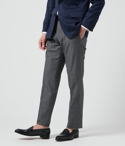 ウォッシャブル】テトロンウール バーズアイ スラックス(16223231-2024