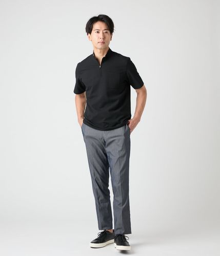 夏服 ウォッシャブル・吸水速乾】COOLMAX EcoMade シャンブレーピケ